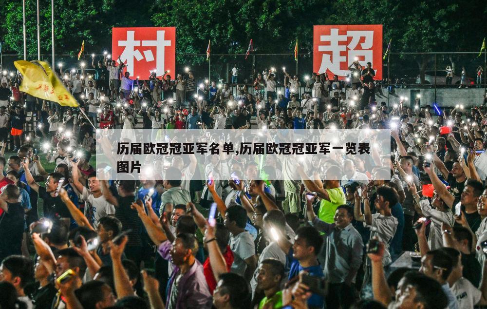 历届欧冠冠亚军名单,历届欧冠冠亚军一览表图片