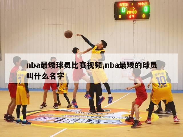 nba最矮球员比赛视频,nba最矮的球员叫什么名字